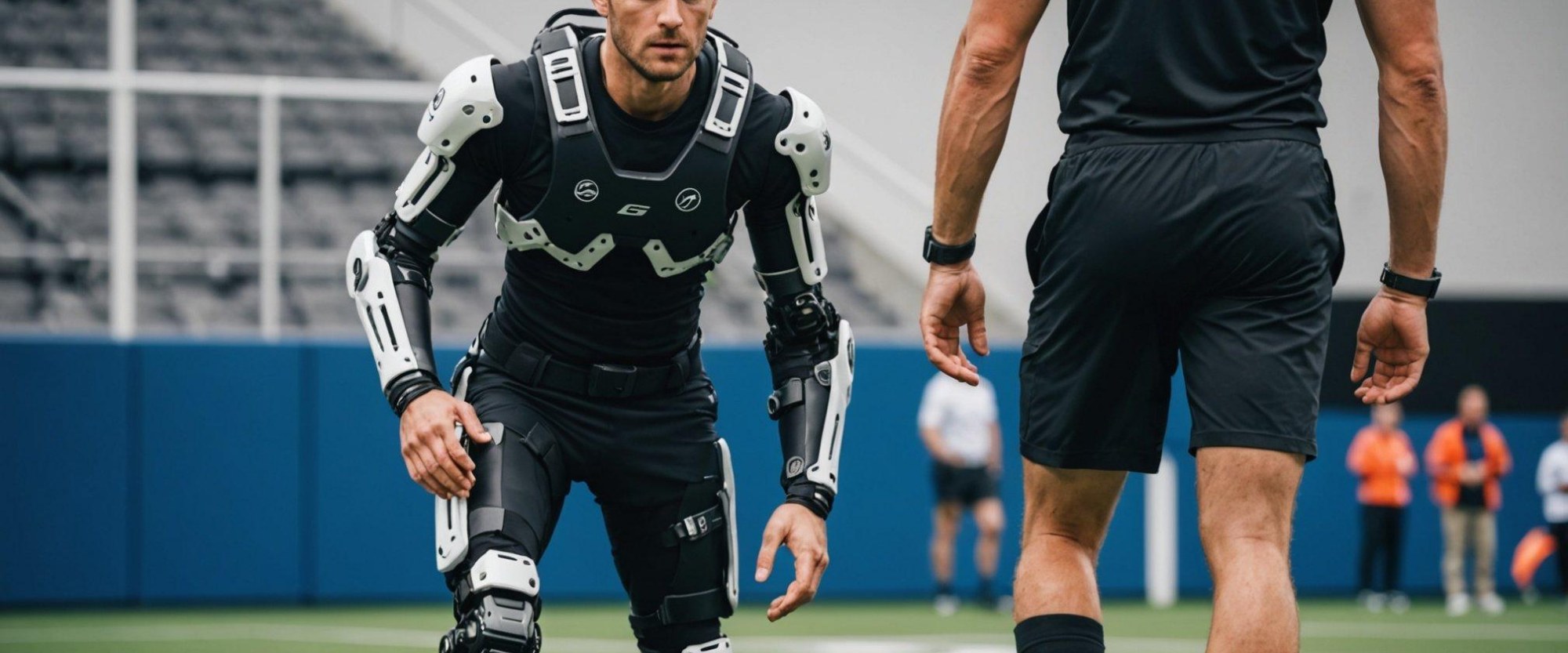 Athlete training in a robotic exoskeleton
